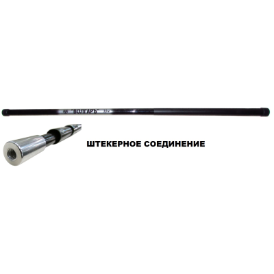Ручка штекерная к подсачеку Волжанка "Волгарь" 4 м (4 секции)